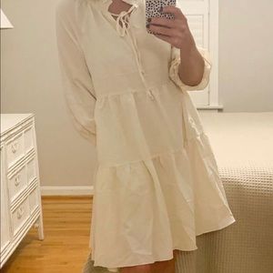 Wishlist cream crepe dress